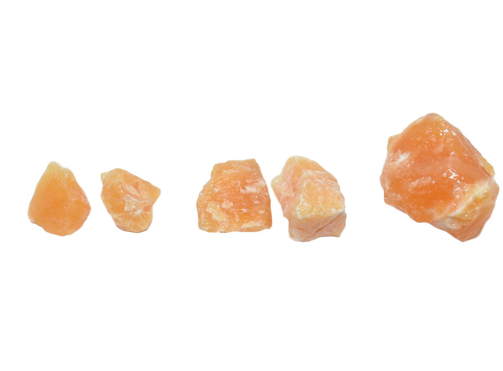 Orange Calcite Chunks 